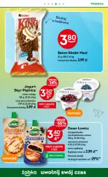 Gazetka promocyjna Żabka - Gazetka - ważna od 20.05 do 20.05.2025 - strona 65 - produkty: Ser, Piątnica, Jogurt, Baton, Deser, Kinder, Jagodzianka