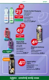 Gazetka promocyjna Żabka - Gazetka - ważna od 20.05 do 20.05.2025 - strona 69 - produkty: Por, Mus, Zott, Jogurt, Sport, Szyna, Woda, Mango, Napój, Jogurt pitny