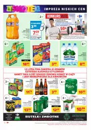 Gazetka promocyjna Carrefour - Gazetka Market Zyskoteka - Gazetka - ważna od 17.10 do 17.10.2021 - strona 12 - produkty: Piwa, Piwo, Piec, Książęce, Sok, Gra, Kasztelan, Warka, Desperados, LANA, Carlsberg, Napój gazowany, Radler, Tymbark, Fanta, Woda, Sprite, Napój, Lech Premium, Fa