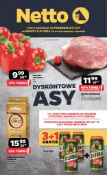 Gazetka promocyjna Netto - Artykuły spożywcze - Gazetka - ważna od 08.07 do 08.07.2023 - strona 1 - produkty: Piwa, Piwo, Gra, Szynka wieprzowa, Papryka czerwona, Papryka, Kawa, Szynka, Lavazza