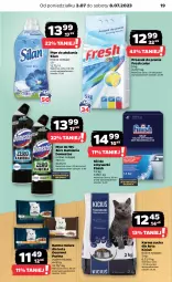 Gazetka promocyjna Netto - Artykuły spożywcze - Gazetka - ważna od 08.07 do 08.07.2023 - strona 19 - produkty: Domestos, Sól, Pur, Finish, Proszek do prania, Purina, Silan, Płyn do płukania, Płyn do wc, Zmywarki