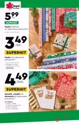 Gazetka promocyjna Biedronka - Okazje tygodnia - Gazetka - ważna od 14.12 do 14.12.2022 - strona 2 - produkty: Papier do pakowania, Akcesoria do pakowania, Papier