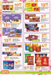 Gazetka promocyjna Gama - Gazetka Gama - Gazetka - ważna od 23.04 do 23.04.2024 - strona 4 - produkty: Piec, Ser, Cukier, Chipsy, Wafelek, Wawel, Mleczko, Grześki, Czekolada, Delicje, Cukierki, Gala, Krakersy, Lindt, Milka