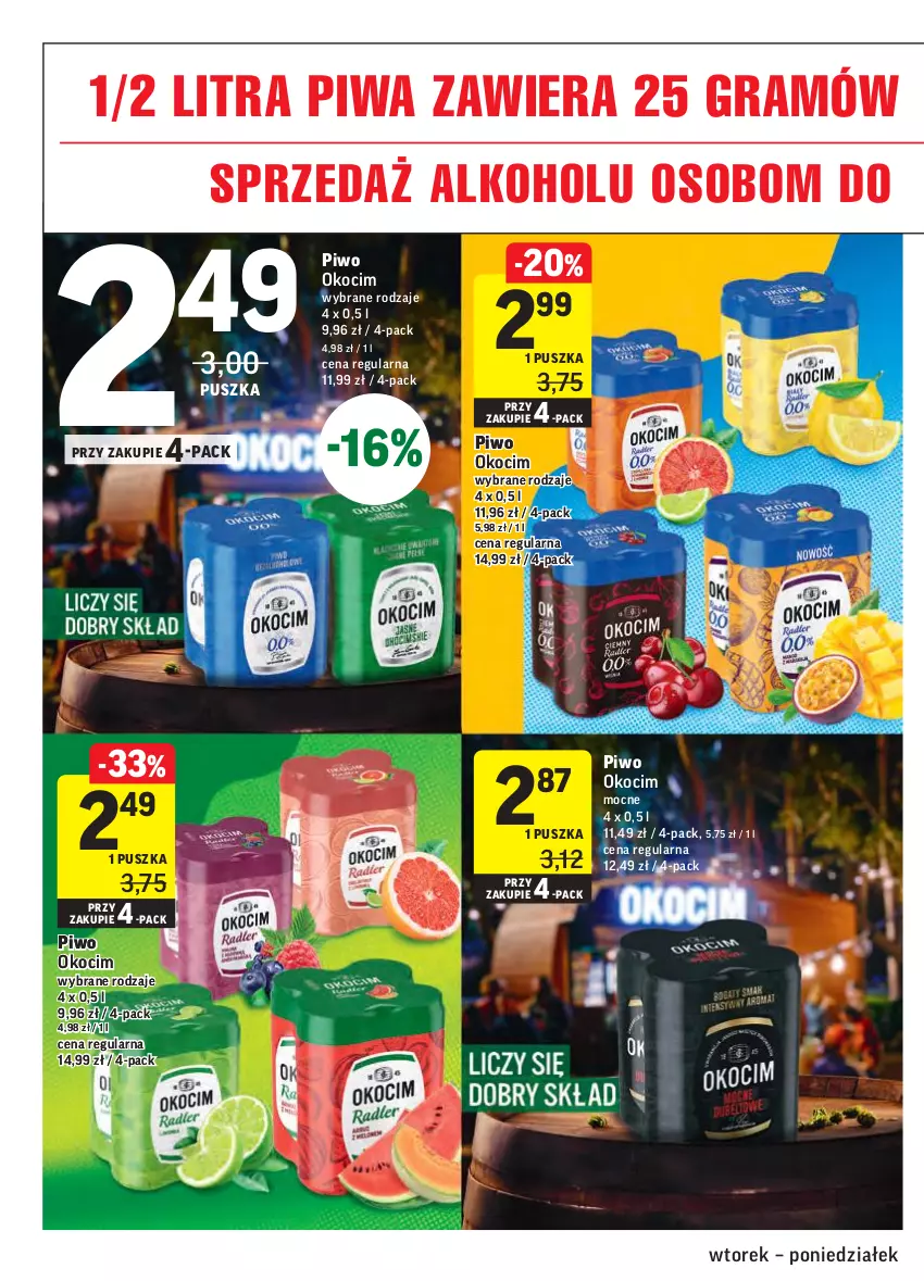 Gazetka promocyjna Intermarche - ważna 08.06 do 13.06.2021 - strona 34 - produkty: Gra, Koc, Okocim, Piwa, Piwo