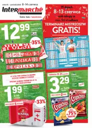 Gazetka promocyjna Intermarche - Gazetka - ważna od 13.06 do 13.06.2021 - strona 1 - produkty: Piwo, BIC, Szal, Chipsy, Warka, Crunchips