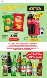 Gazetka promocyjna Netto - Artykuły spożywcze - Gazetka - ważna od 21.12 do 21.12.2022 - strona 2 - produkty: Piwa, Gra, Chipsy, Coca-Cola, Lay’s