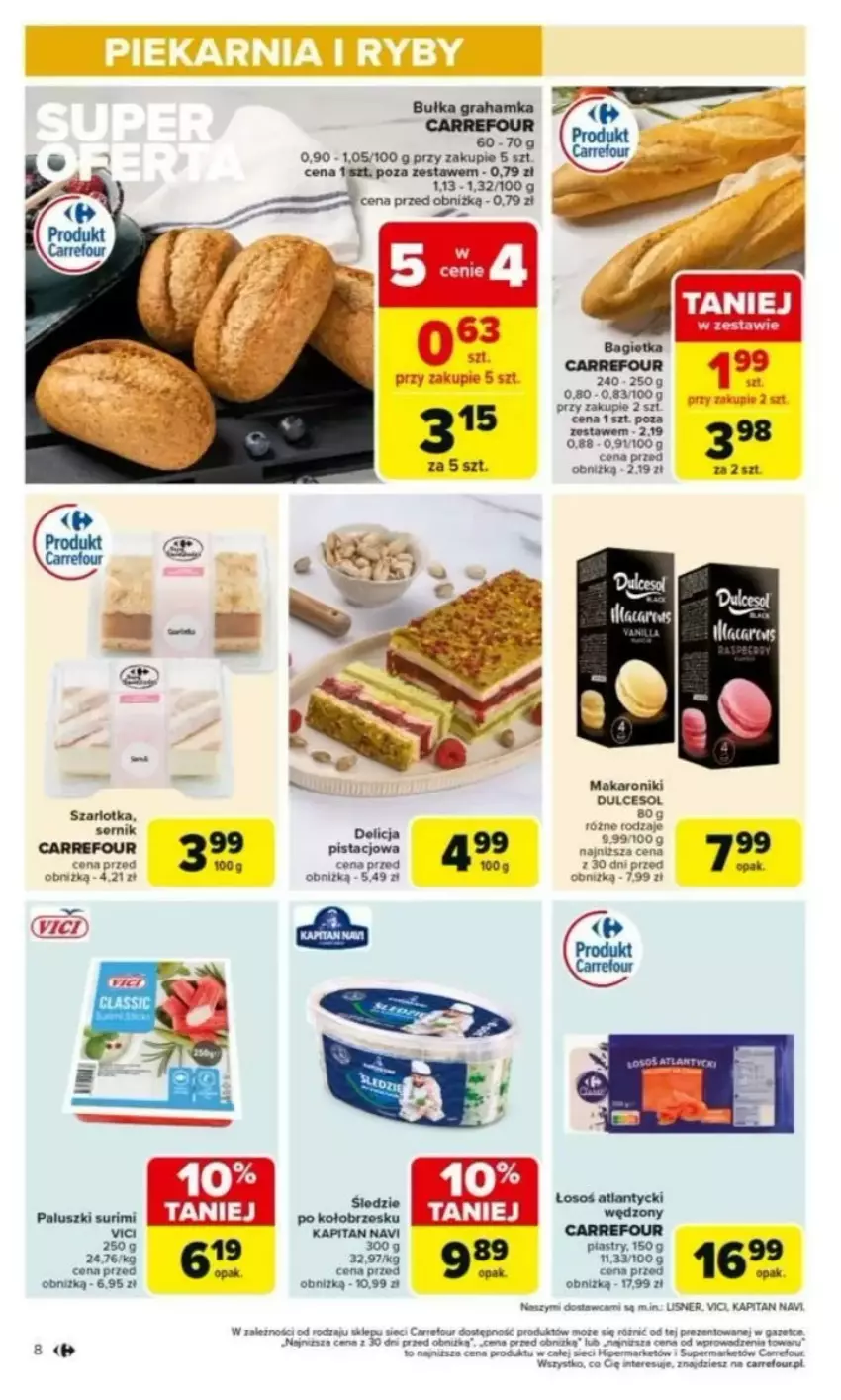 Gazetka promocyjna Carrefour - ważna 03.03 do 08.03.2025 - strona 2 - produkty: Acer, HP, Makaron, Por, Szarlotka