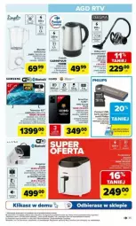 Gazetka promocyjna Carrefour - Gazetka - ważna od 08.03 do 08.03.2025 - strona 31 - produkty: Odkurzacz, Philips, Blender, Czajnik, Samsung, Telewizor, Smartfon, Fa