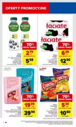 Gazetka promocyjna Carrefour - Gazetka - ważna od 08.03 do 08.03.2025 - strona 34 - produkty: Por, Gra, Danone, Jogurt, Praliny, Chipsy, Activia, Tera, Crunchips, Canon, Masło, Fa