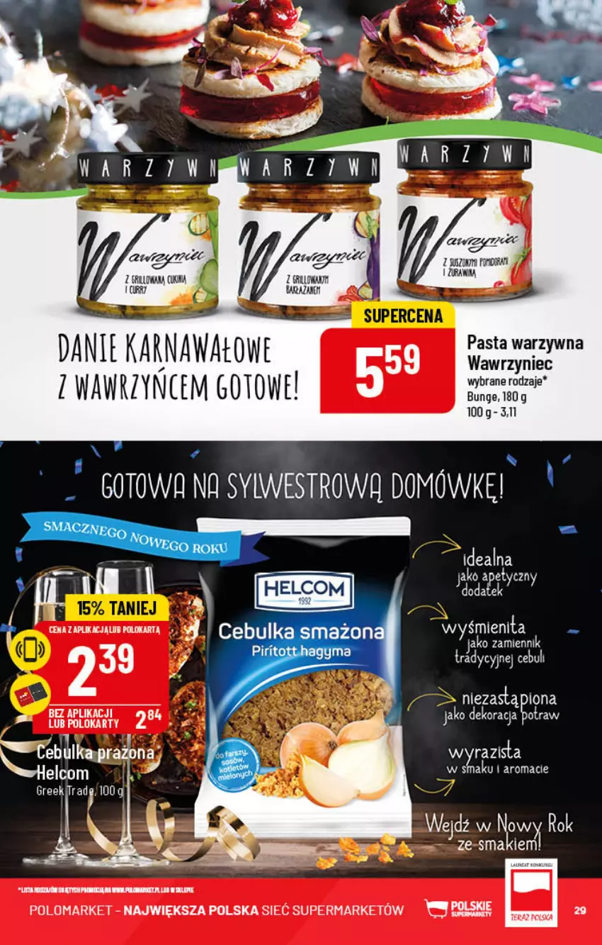 Gazetka promocyjna PoloMarket - Gazetka pomocyjna - ważna 28.12 do 31.12.2022 - strona 29 - produkty: Gra, Warzywa, Woda