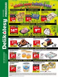 Gazetka promocyjna Delikatesy Centrum - Gazetka - ważna od 20.04 do 20.04.2025 - strona 1 - produkty: Rycki Edam, Ser, Por, Twaróg, Piątnica, Jaja, Palma, Ręcznik, Edam, Foxy, Kiełbasa