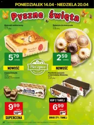 Gazetka promocyjna Delikatesy Centrum - Gazetka - ważna od 20.04 do 20.04.2025 - strona 17 - produkty: Orzeszki, Kosz, Kakao, Babeczki
