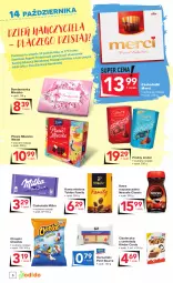 Gazetka promocyjna Odido - Sezon DOBRYCH CEN - Gazetka - ważna od 21.10 do 21.10.2021 - strona 6 - produkty: Tchibo, Cheetos, Kawa rozpuszczalna, Herbatniki Petit Beurre, Praliny, Lindor, Kawa mielona, Kawa, Chrupki, Herbatniki, Mleczko, Czekolada, Ptasie mleczko, Tchibo Family, Merci, Kinder, Milka, Fa