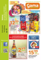 Gazetka promocyjna Gama - Gazetka Gama - Gazetka - ważna od 25.05 do 25.05.2024 - strona 1 - produkty: Piwa, Piwo, Piec, Gra, O nas, Tatra, Mleczko, Morliny, Ptasie mleczko, Kiełbasa, Fa