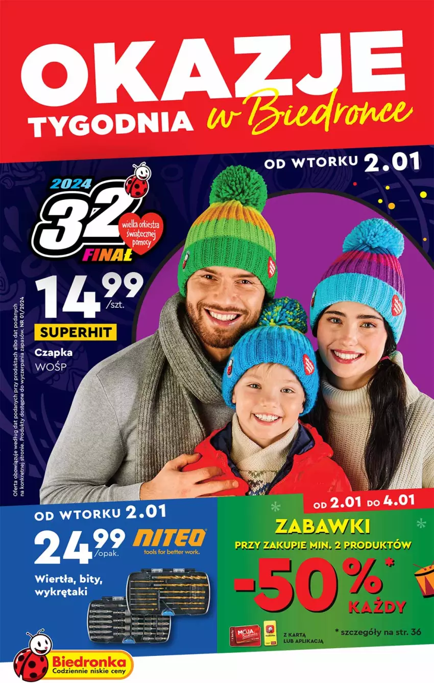 Gazetka promocyjna Biedronka - ważna 02.01 do 13.01.2024 - strona 1