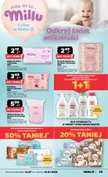 Gazetka promocyjna Netto - Od Poniedziałku - Gazetka - ważna od 19.07 do 19.07.2025 - strona 25 - produkty: Płyn do kąpieli, Gra, Papier, Pieluchy, Papier toaletowy, Chusteczki, Płatki kosmetyczne, Szampon, Dzieci, Mydło, Nawilżany papier
