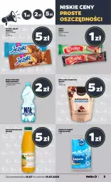 Gazetka promocyjna Netto - Od Poniedziałku - Gazetka - ważna od 19.07 do 19.07.2025 - strona 5 - produkty: Goplana, Ciastka, Nałęczowianka, Sok, Ser, Jeżyki, LANA, Woda mineralna, Wosana, Woda