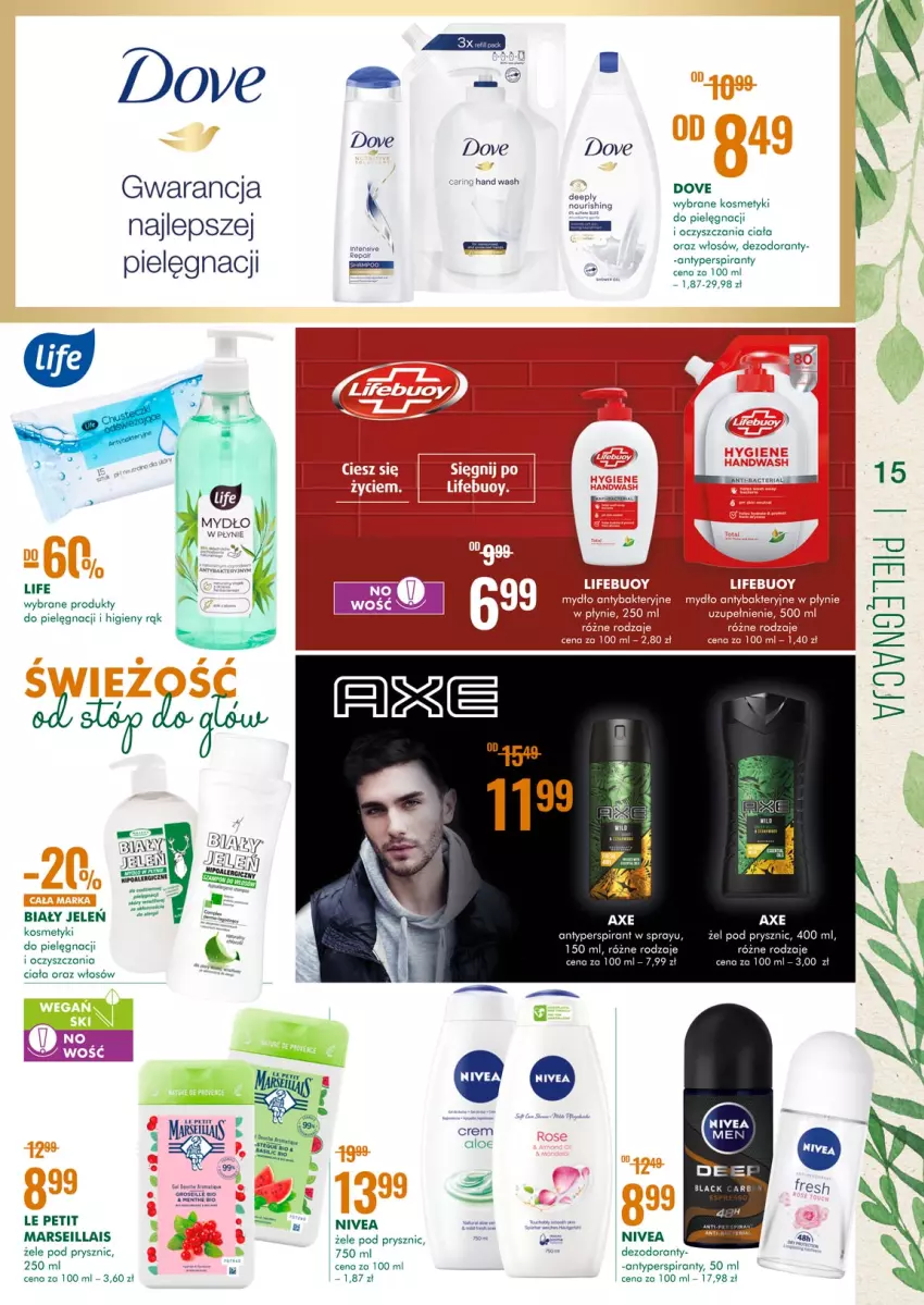 Gazetka promocyjna Super Pharm - Gazetka - ważna 20.05 do 06.06.2021 - strona 14 - produkty: Antyperspirant, Biały Jeleń, Dezodorant, Dove, Kosmetyki do pielęgnacji, Mars, Nivea