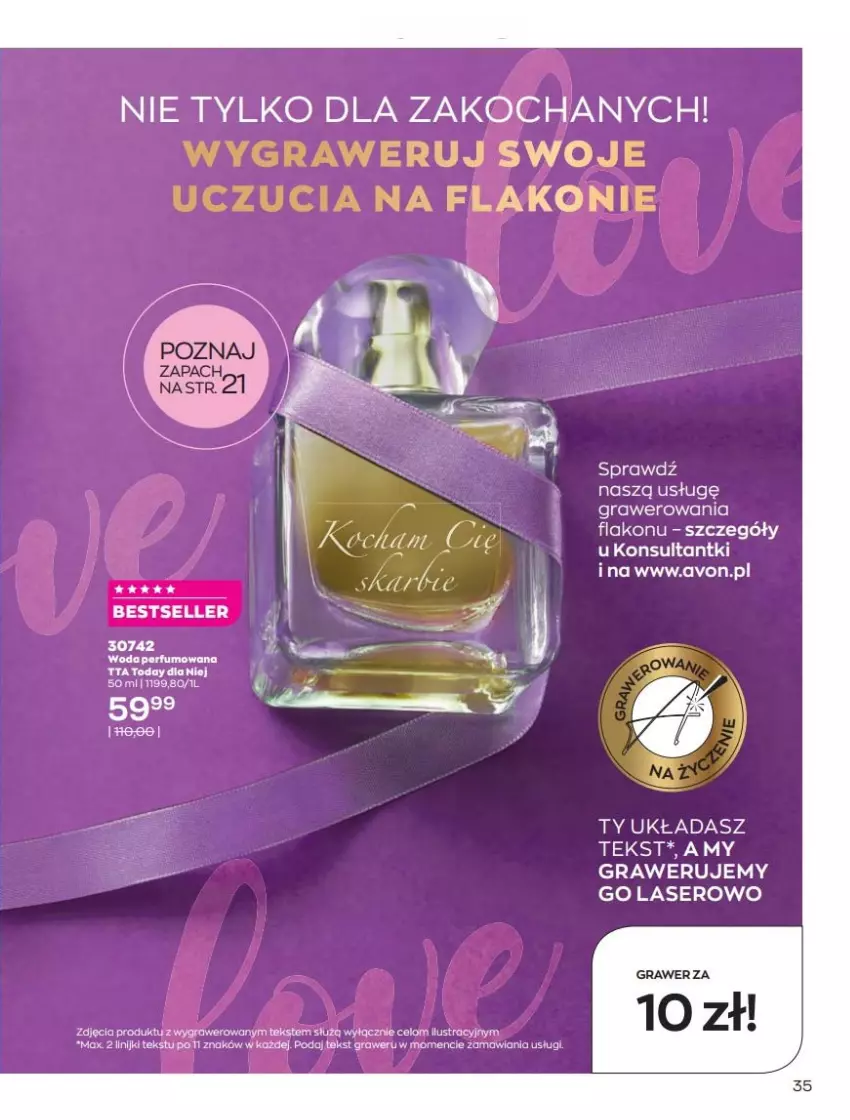 Gazetka promocyjna Avon - Katalog Avon 2/2022 kampania luty - ważna 01.02 do 28.02.2022 - strona 35 - produkty: Gra, Jaja, Ser, Woda