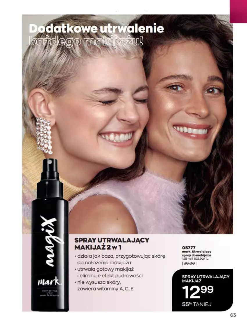 Gazetka promocyjna Avon - Katalog Avon 2/2022 kampania luty - ważna 01.02 do 28.02.2022 - strona 63 - produkty: Makijaż