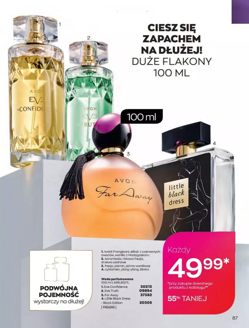 Gazetka promocyjna Avon - Katalog Avon 2/2022 kampania luty - ważna 01.02 do 28.02.2022 - strona 87 - produkty: Lack, Moda, Woda