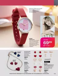 Gazetka promocyjna Avon - Katalog Avon 2/2022 kampania luty - Gazetka - ważna od 28.02 do 28.02.2022 - strona 149 - produkty: Zegarek, Ser, Cynk, Pasek, Kolczyki, Zegar, Tytan, Bateria