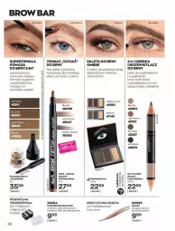 Gazetka promocyjna Avon - Katalog Avon 2/2022 kampania luty - Gazetka - ważna od 28.02 do 28.02.2022 - strona 68 - produkty: Por, Pęseta, Rozświetlacz, Lack, Pomada, Pomada do brwi, Kredka, Paleta, LG