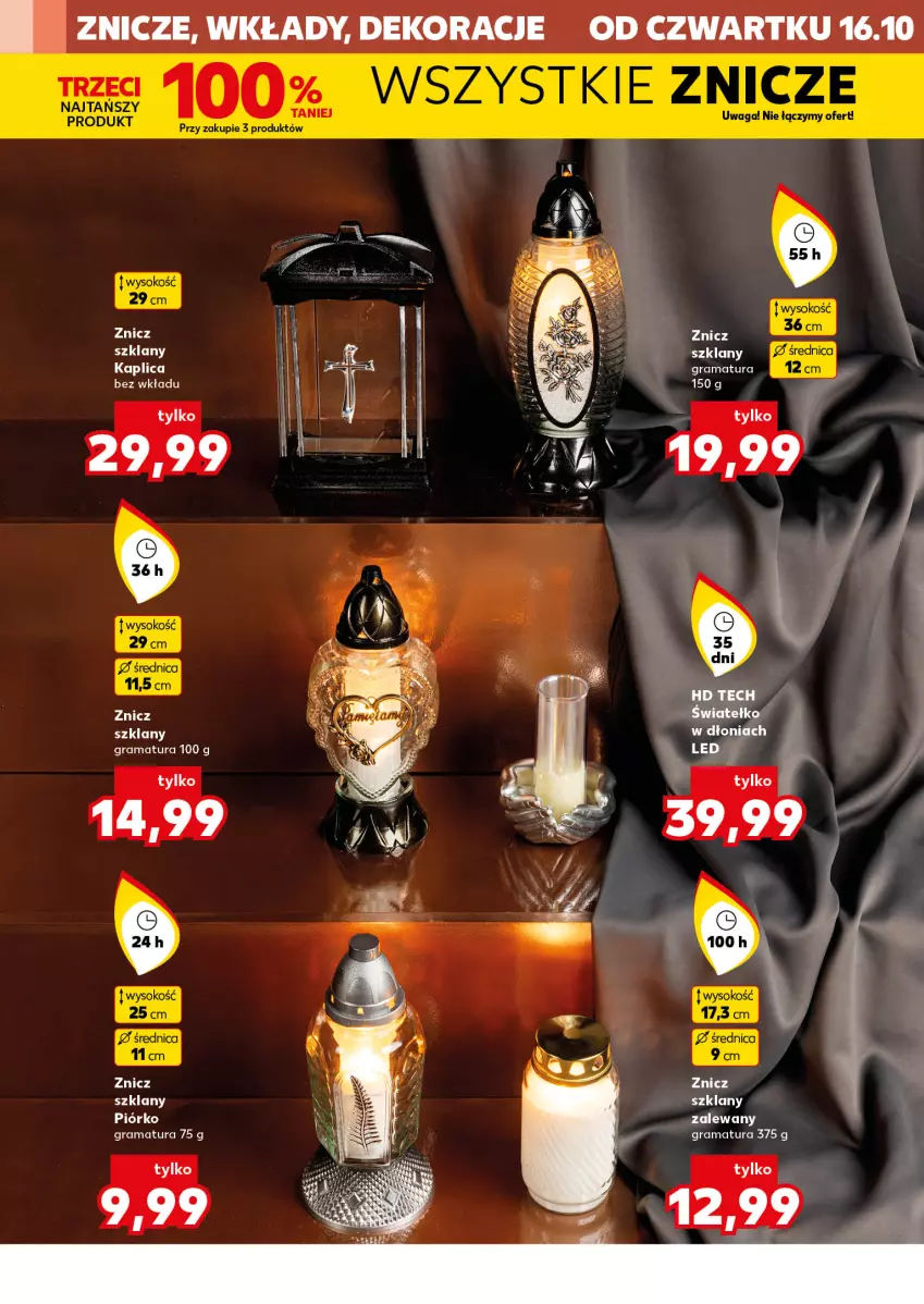 Gazetka promocyjna Kaufland - Kaufland - ważna 16.10 do 22.10.2025 - strona 4 - produkty: Gra, Rama, Sok, Znicz