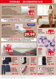Gazetka promocyjna Kaufland - Kaufland - Gazetka - ważna od 22.10 do 22.10.2025 - strona 15 - produkty: Sypialnia, Ser, Gra, Kołdra, Karp, Materac, Tera, Pokrowiec, Poduszka, Bokserki, Piżama