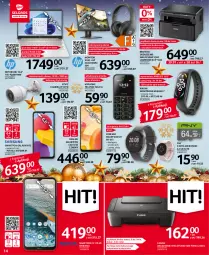 Gazetka promocyjna Selgros - Oferta przemysłowa - Gazetka - ważna od 31.12 do 31.12.2022 - strona 14 - produkty: Halo, Ser, Por, Amol, Telefon, Notebook, Słuchawki, MyPhone, Smartband, Tarka, Smartwatch, Kamera, Urządzenie wielofunkcyjne, Sport, Procesor, Monitor, Canon, Latarka, Obraz, Gala, Brother, Smartfon, Mobil, Intel, HP