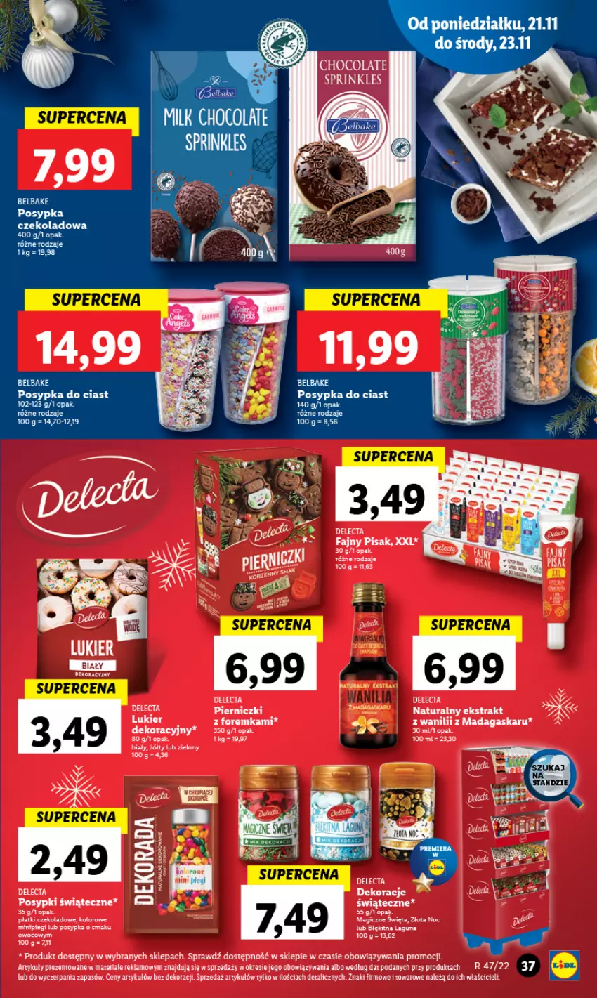 Gazetka promocyjna Lidl - GAZETKA - ważna 21.11 do 23.11.2022 - strona 41 - produkty: Delecta, Fa, LG