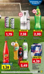 Gazetka promocyjna Lidl - GAZETKA - Gazetka - ważna od 23.11 do 23.11.2022 - strona 45 - produkty: Sok, Napój energetyczny, Pepsi max, Cytryny, Mirinda, Pepsi, Oranżada, Hellena, Napój gazowany, Napój, LG