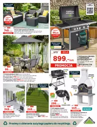 Gazetka promocyjna Leroy Merlin - Nowy ogród - Gazetka - ważna od 13.04 do 13.04.2021 - strona 3 - produkty: Krzesło ogrodowe, Sok, Ser, Por, Gra, Telefon, Papier, Stolik, Stół, Sofa, Markiza, Parasol, Tran, Sport, Półka, Stock, Krzesło, Fotel, Grill, Ogród, Grill gazowy, Dywan, Fa