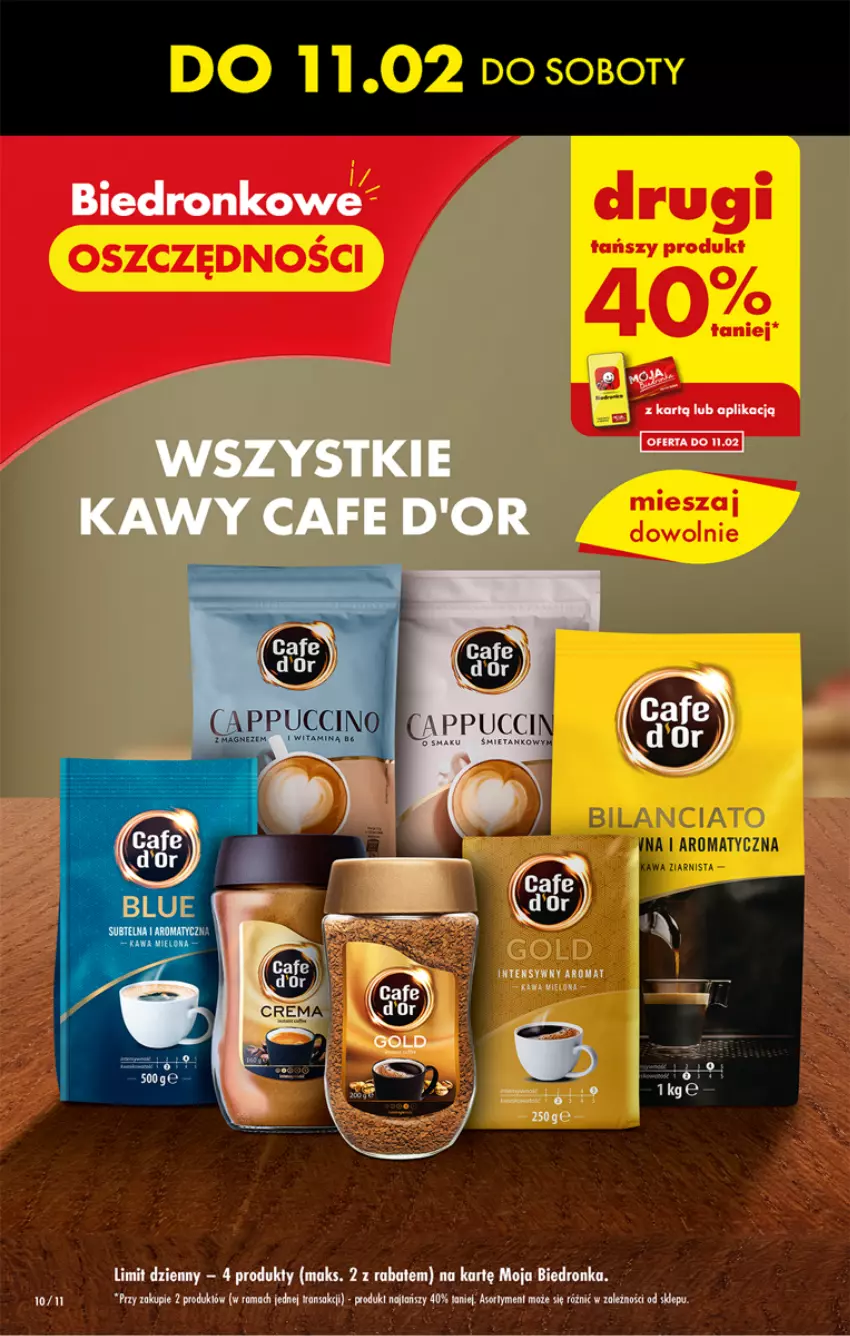 Gazetka promocyjna Biedronka - ważna 09.02 do 15.02.2023 - strona 10 - produkty: Cappuccino, Rama, Ser, Tran