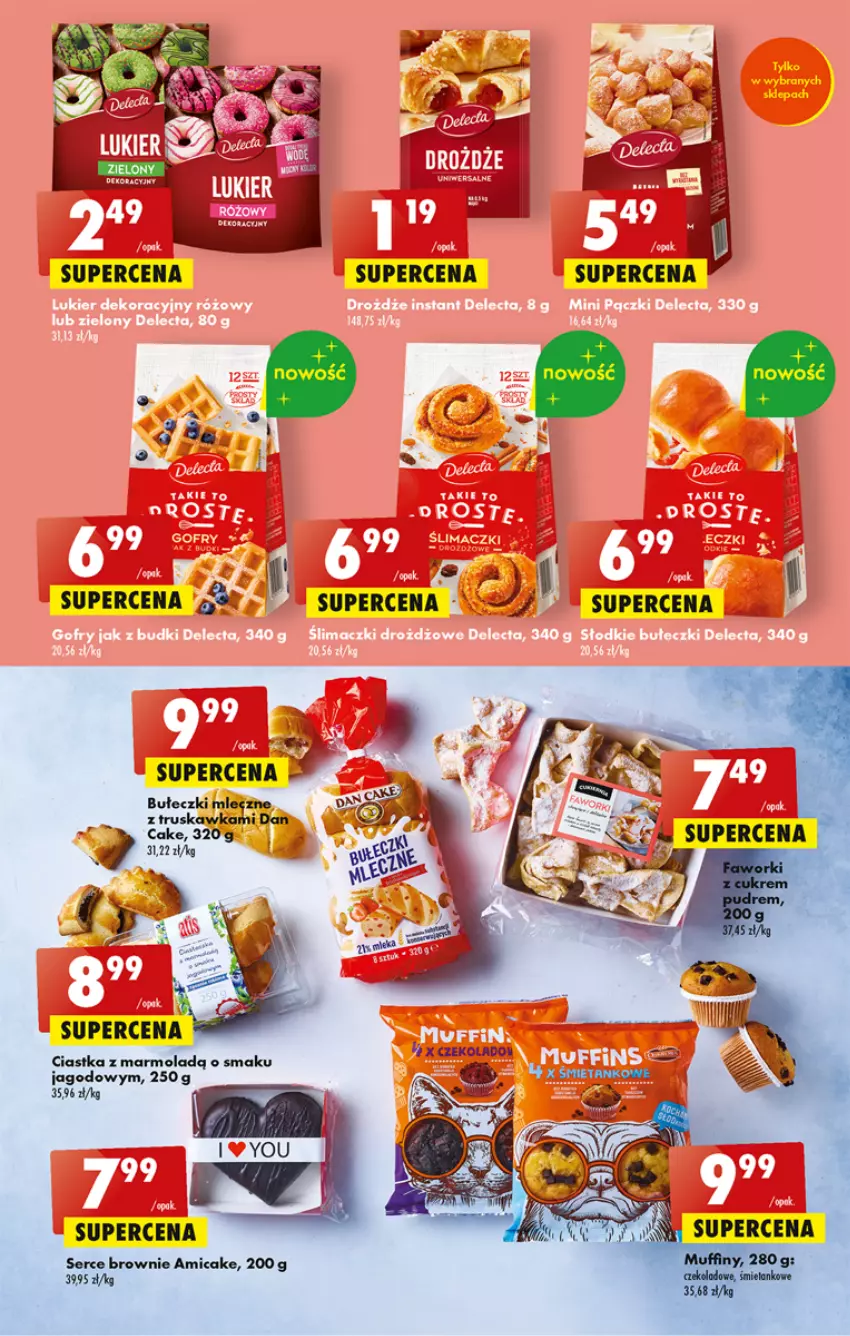 Gazetka promocyjna Biedronka - ważna 09.02 do 15.02.2023 - strona 36 - produkty: Amica, Brownie, Bułeczki, Ciastka, Mola, Ser