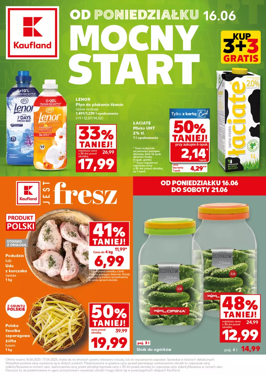 Gazetka promocyjna Kaufland - Mocny Start - ważna 16.06 do 17.06.2025 - strona 1 - produkty: Fa, Gra, Grunt, Kurczak, Lalka, LG, Udo z kurczaka