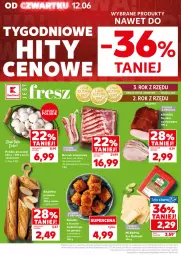 Gazetka promocyjna Kaufland - Mocny Start - Gazetka - ważna od 17.06 do 17.06.2025 - strona 6 - produkty: Piec, Krakus, Warzywa, Sos, Ser, Gra, Bagietka pszenna, Szynka, Bagietka, Kapustą, Podlaski, Pieczywo, Boczek, Owoce, Boczek wieprzowy