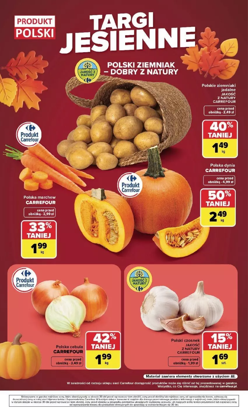 Gazetka promocyjna Carrefour - Gazetka Carrefour, Market w SUMIE weź to na świeżo - ważna 14.09 do 19.09.2026 - strona 8 - produkty: Ziemniaki