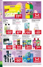 Gazetka promocyjna Stokrotka - Supermarket - Gazetka - ważna od 22.04 do 22.04.2025 - strona 40 - produkty: Domestos, Mydło w płynie, Emulsja, Warzywa, Por, Pur, Gra, BIC, Ajax, Papier, Lactacyd, Dezodorant, Pasta do zębów, Discreet, Papier toaletowy, Szynka, Pompka, Always, Szampon, Podpaski, Płyn do wc, Maszynka, Owoce, Mydło, Colgate, Wkładki, Luksja, Mięso, Nivea, Szczoteczka, LG