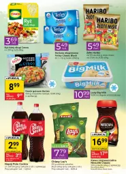 Gazetka promocyjna Stokrotka - Stokrotka Express - Gazetka - ważna od 12.10 do 12.10.2022 - strona 3 - produkty: Kawa rozpuszczalna, Ryż, Big Milk, Chipsy, Kawa, Lody, Lack, Tetley, Cenos, Herbata, Haribo, Napój, Ryż biały, Hortex, Danie gotowe, LG