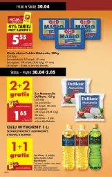 Gazetka promocyjna Biedronka - Od Środy - Gazetka - ważna od 01.05 do 01.05.2025 - strona 16 - produkty: Mozzarella, Ser, Por, Gra, Mlekovita, Masło, Olej, Mleko, Fa