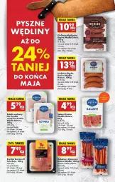 Gazetka promocyjna Biedronka - Od Środy - Gazetka - ważna od 01.05 do 01.05.2025 - strona 41 - produkty: Ser, Salami, Tera, Szynka, Kabanos, Kiełbasa, Kiełbasa śląska, Fa