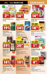 Gazetka promocyjna Biedronka - Od Środy - Gazetka - ważna od 01.05 do 01.05.2025 - strona 46 - produkty: Ciastka, Kawa rozpuszczalna, Prince Polo, Lemoniada, Kawa ziarnista, Chia, Kawa mielona, Kawa, Wafle, Prima, Dolce Gusto, Cappuccino, Jacobs