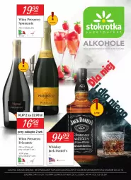 Gazetka promocyjna Stokrotka - Oferta alkoholowa - Gazetka - ważna od 26.05 do 26.05.2021 - strona 1 - produkty: Puma, Whiskey, Prosecco, Wino