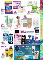 Gazetka promocyjna Super Pharm - Wiosenne porządki Wielkanoc - Gazetka - ważna od 03.04 do 03.04.2021 - strona 13 - produkty: Naturell, Ser, Gin, Eveline, Bell, Dezodorant, Tampony, Szynka, Podpaski, Maszynka, Bella, Maszynka do golenia, Wkładki, Antyperspirant, Control, Naturella