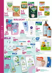 Gazetka promocyjna Super Pharm - Wiosenne porządki Wielkanoc - Gazetka - ważna od 03.04 do 03.04.2021 - strona 14 - produkty: Ser, Pieluchy, BoboVita, Kosmetyki do pielęgnacji, Lovi, Baby O, Huggies, Chusteczki, Dzieci, Deser, Nivea Baby, Nivea, Chusteczki nawilzane