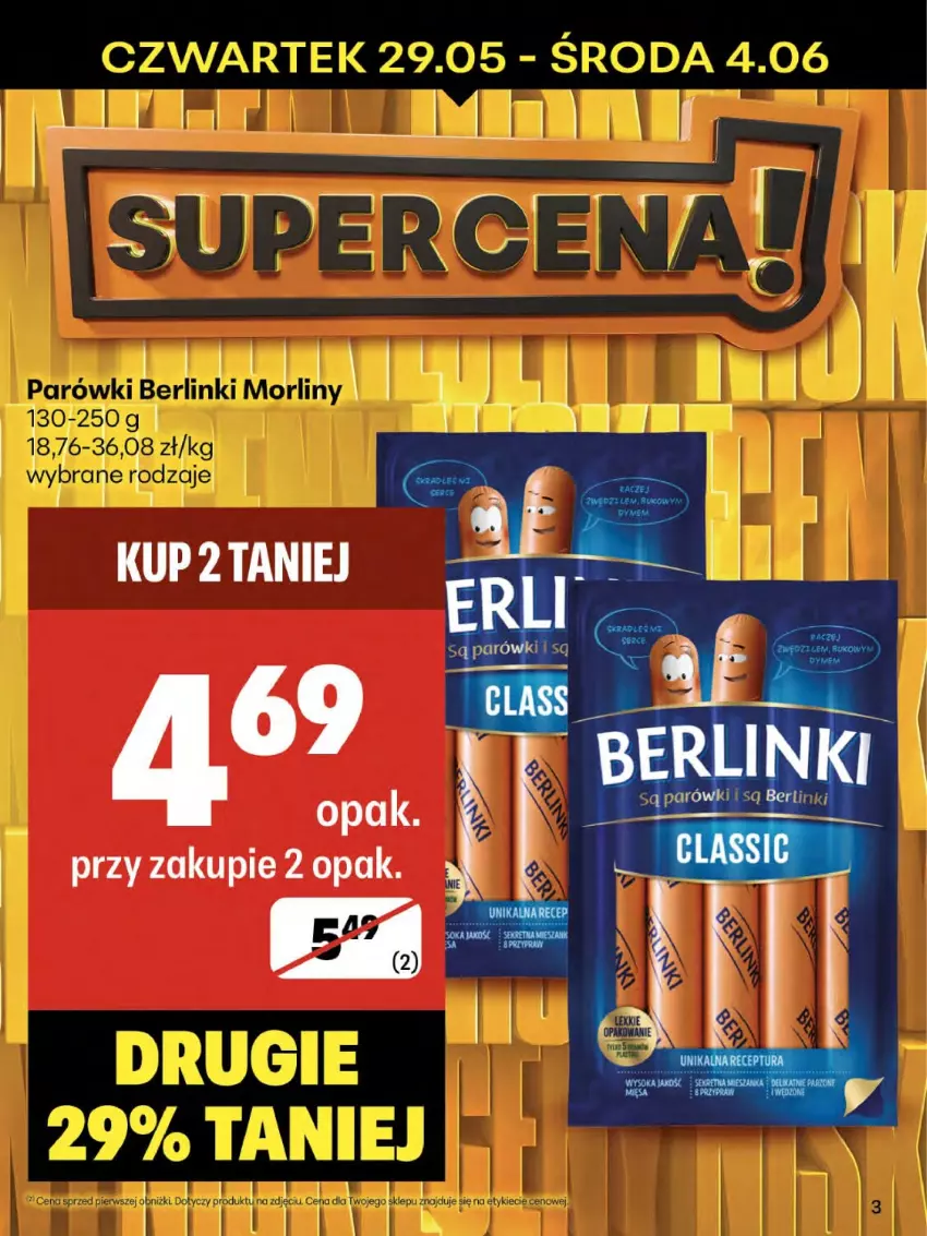 Gazetka promocyjna Delikatesy Centrum - Franczyza DC22 Czwartek - ważna 29.05 do 04.06.2025 - strona 3 - produkty: Por