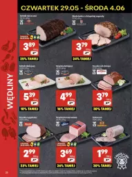 Gazetka promocyjna Delikatesy Centrum - Franczyza DC22 Czwartek - Gazetka - ważna od 04.06 do 04.06.2025 - strona 23 - produkty: Top, Ser, Rum, Szynka, Szynka cygańska