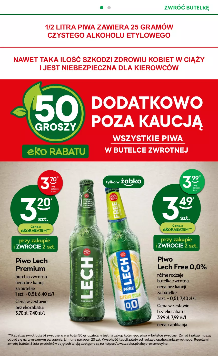 Gazetka promocyjna Żabka - ważna 21.06 do 04.07.2023 - strona 22 - produkty: Gra, Lech Premium, Mus, Olej, Piec, Piwa, Piwo, Sok