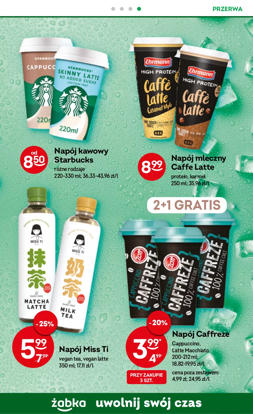 Gazetka promocyjna Żabka - ważna 21.06 do 04.07.2023 - strona 49 - produkty: Cappuccino, Chia, Gra, Napój, Napój mleczny